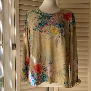 Floral Print Pullover Sweater 🆕